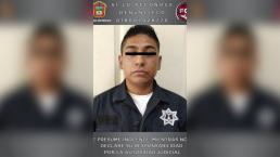 detenido policía extorsión autoridades golpea robo automóvil Naucalpan