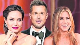 Angelina Jolie Jennifer Aniston Brad Pitt Encuentro Fiesta