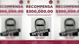 Paul Flores detenido Querétaro más buscados Edoméx