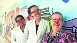 Risa Abre Corazones niños con cáncer con nariz de payaso llevan alegría 