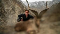 Turista estadounidense paga caza cabra peligro extinción Pakistán