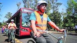 Bicicletas Escuela Conductores Metrobús CDMX Bosque de Chapultepec