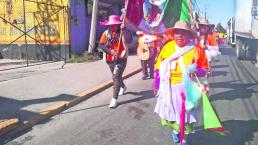 Mujer otomí Temoaya peregrinación Basílica de Guadalupe