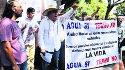 Frente de Pueblos Termoeléctrica Huexca AMLO