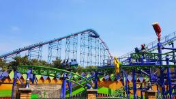 Joven estudiante cae juego mecánico Six Flags