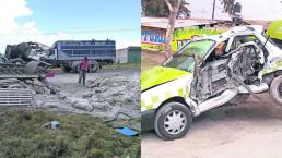 Taxista pierde vida estrellarse tráiler Villa Victoria