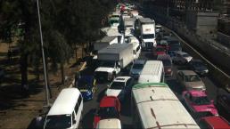 tianguistas se manifiestan cierran calzada Zaragoza
