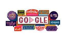 Google Día de la Mujer doodle