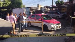 hombre muerto dentro de taxi iztapalapa