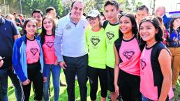 El gobernador de Morelos motiva a la delegación morelense olimpiada nacional 2019