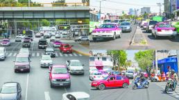 Intersecciones viales CDMX focos rojos