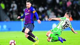 Fútbol Liga Española Lionel Messi Goliza Triplete Barcelona Betis
