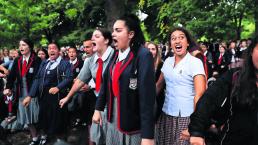 Estudiantes Danza maorí Danza de Guerra Homenaje Atentado Nueva Zelanda