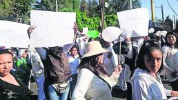 Protesta Exigen justicia Asesinato a menos Chimalhuacán Edoméx