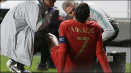 Lesión de Cristiano Ronaldo prende las alarmas en Portugal y Juventus