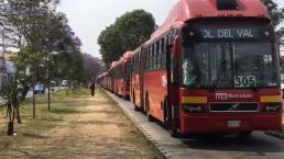 metrobus ciudad de mexico pago de salario suspension de servicio
