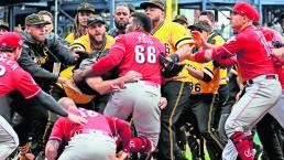 Yasiel Puig desata trifulca entre Piratas y Cinncinati