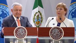 AMLO Michelle Bachelet firman acuerdo