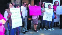 Protesta Profesores jubilados Exigen pensión Toluca