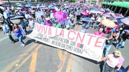 Michoacán Marchan en Chiapas Zapata