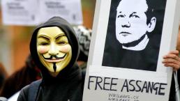 Anonymous exige la liberación Assange