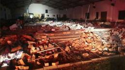 Iglesia derrumbada Muertos y heridos Sudáfrica