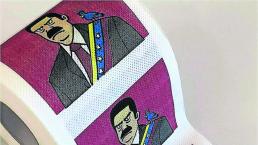 rollos de papel higiénico Nicolás Maduro