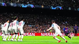 Messi le hizo dos goles al Liverpool