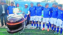 torneo futbol rápido ataúdes en lugar de trofeos perú