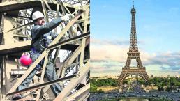 130 aniversario Torre Eiffel Pintaran Torre Eiffel