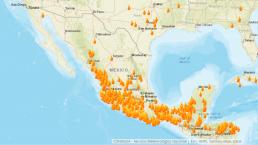 Incendios en México Nevado de Colima Contaminación ambiental CDMX Jalisco Edomex