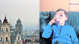 contingencia mala calidad aire contaminación males respiratorios niños afectados
