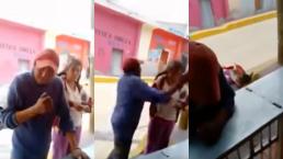Difunden video de un hombre que golpea a una mujer y se burla en Tlaxcala