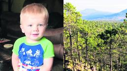 Rescatan a niño perdido en bosque