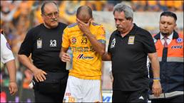 Tras golpe en la cabeza, Tigres arriesga salud de Guido Pizarro