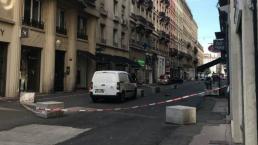 explosión en Lyon Francia