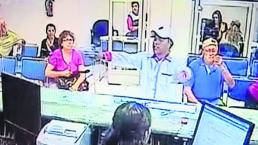 Delincuente asalta a mano armada un banco en Cuernavaca