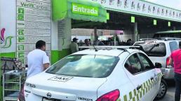 verificentros llenos abbarrotados verificación taxis camiones toluca