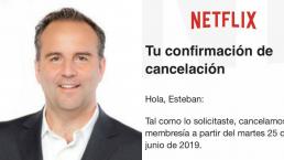 Esteban Arce Cancela suscripción Netflix Ley del primer latido