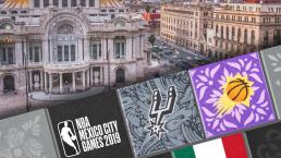 NBA México City Games 2019 Dallas Mavericks Detroit Pistons Phoenix Suns San Antonio Spurs