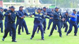 Aplican cursos defensa personal policías