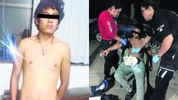 intento asalto joven drogado navajea menor de edad detenido morelos