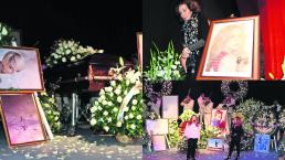 Con rosas y aplausos así le dieron el último adiós a Edith González