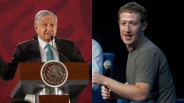 AMLO invita a Mark Zuckerberg a proyecto de conectividad en México