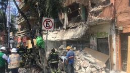 Derrumbe de edificio CDMX Calzada de Tlalpan Daños por sismo