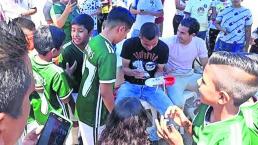 Paul Aguilar Liga de Fútbol Campeones de Tlayacapan Padrino de lujo Morelos