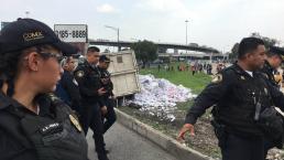 Conductor de camión pierde el control y provoca choque mortal en Nezahualcóyotl