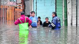 Inundaciones afectado 30 casa CDMX