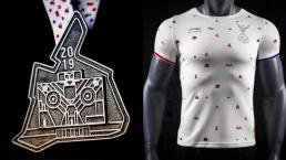 Presentan la playera y medalla del Maratón de la Ciudad de México 2019