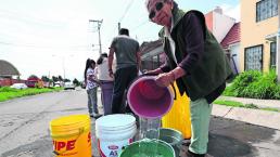 Sequía pega vecinos San Antonio la Isla